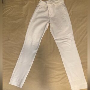 Old Navy Pixie Skinny High Rise white pants